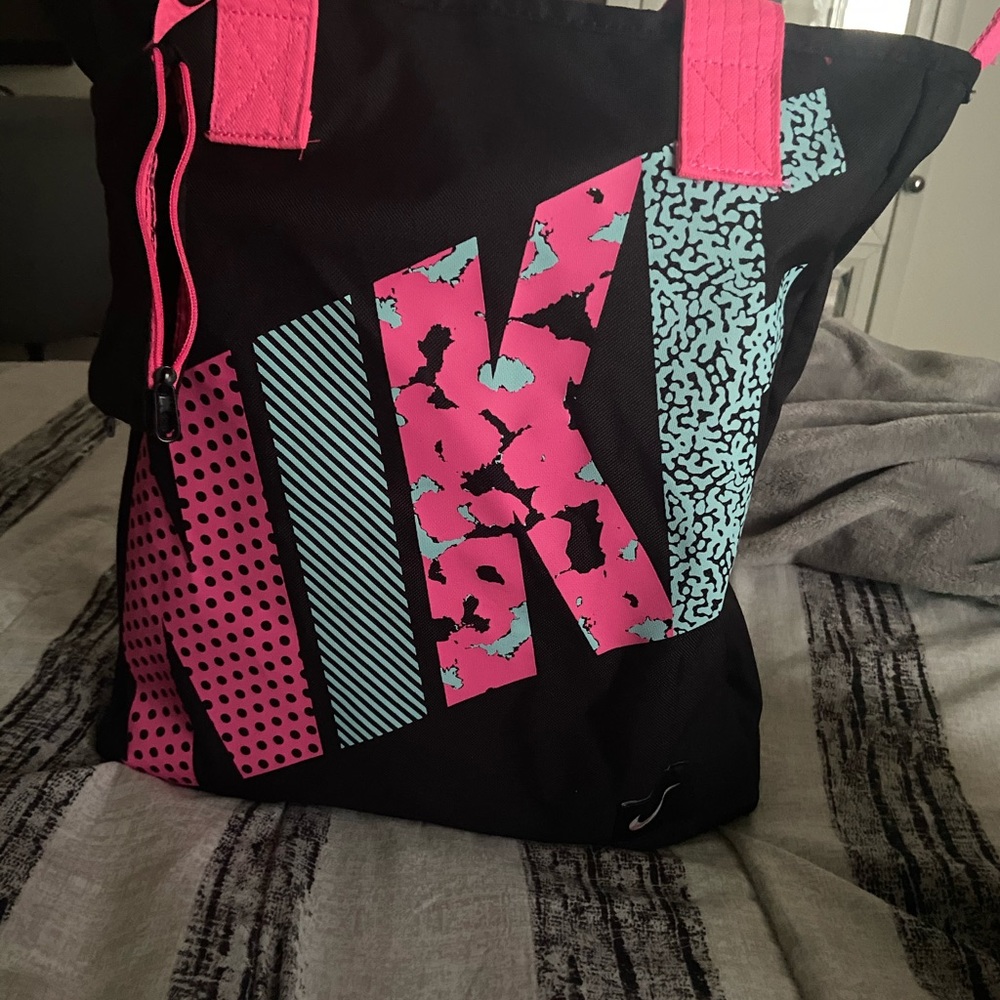 Multi color Nike bag